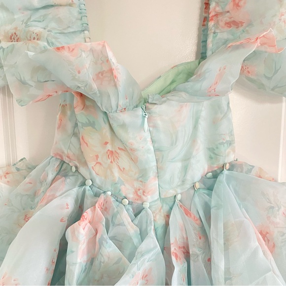 Selkie Mint Julep Bloom Gown Sz XS NWT - Picture 7 of 7